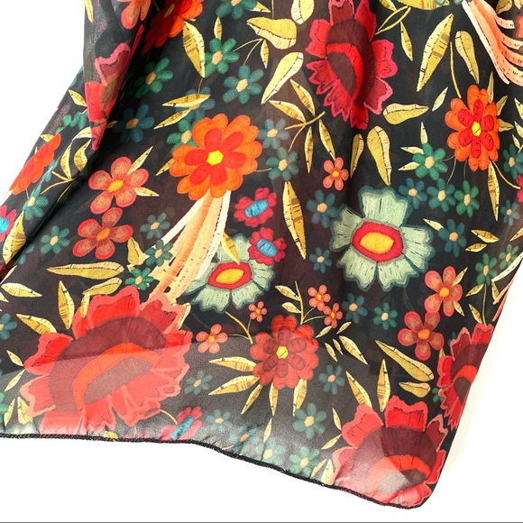 NWT Calvin Rucker Pleated Trim Blouse - Picture 3 of 11